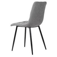 Lot de 4 chaises Bimba gris clair - Image 3