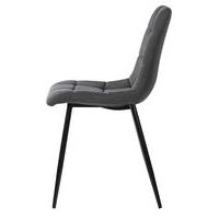 Lot de 4 chaises Bimba gris foncé - Image 3