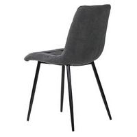 Lot de 4 chaises Bimba gris foncé - Image 4