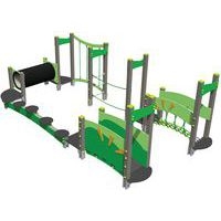 Circuit d'équilibre avec 6 plateformes alu - Fixation platines - Image principale