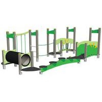 Circuit d'équilibre avec 6 plateformes alu- jambes de scellement - Image 2