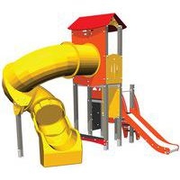 Structure double toboggan Titan alu - Manutan Expert - Image 3