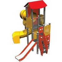 Structure double toboggan Titan alu - Manutan Expert - Image 5