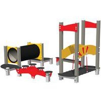 Circuit d'équilibre 2 avec 4 plateformes alu gris - Manutan Expert - Image 2