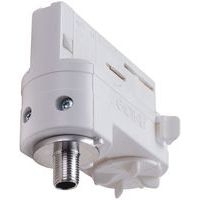 Lot 2 adaptateurs rail lumière p/haut-parleur + connexion électrique Blanc-Apart - Image 3