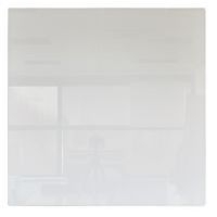 Tableau blanc magnétique en verre Pure White 50x50 - Image principale