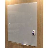 Tableau blanc magnétique en verre Pure White 50x50 - Image 2