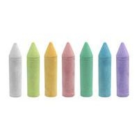 Étui 7 craies de trottoir rondes géantes - Image 2