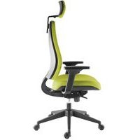 Fauteuil Harmonia accoudoir réglable+têtière Pistache - Image 2