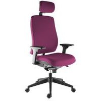 Fauteuil Harmonia acc.régl.+têtière - Manutan Expert - Image 2