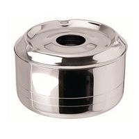 Cendrier à eau en inox noxydable 11x7,2 cm - Image principale