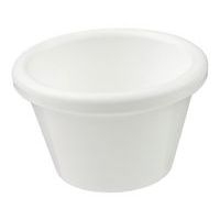 Lot de 12 ramequins en composite 7,5cl blanc - Image principale