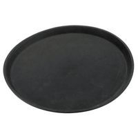Plateau limonadier rond 41 cm noir - Image principale