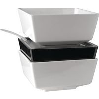 Saladier en mélaminé 400cl blanc - Image principale