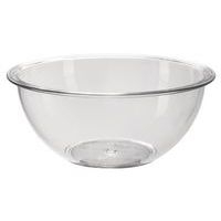 Saladier en plastique 18x7,5 cm 85cl transparent - Image principale