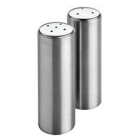 Set salière/poivrière en inox 3,2x9 cm - Image principale