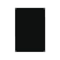 Tableau en feutre 40x60x0,3 cm noir - Image principale