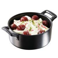 Ravier rond en porcelaine ø9,4 cm 15cl noir-Belle Cuisine-Revol - Image principale