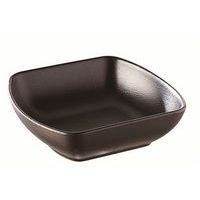 Ravier carré en porcelaine 25cl noir-Club-Revol - Image principale