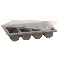 Couvercle en polypropylène pour ramasse-couverts translucide - Image principale