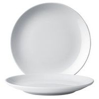 Assiette plate en porcelaine ø30 cm blanc-Eo - Image principale