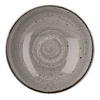 Assiette creuse en porcelaine ø24,8 cm gris-Stonecast-Churchill - Image principale
