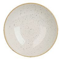 Assiette creuse en porcelaine ø24,8 cm ivoire-Stonecast-Churchill - Image principale