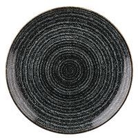 Assiette plate en porcelaine ø28,8 cm noir-Studio Print-Churchill - Image principale