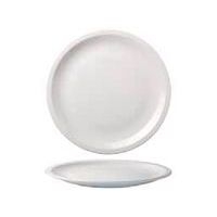 Assiette plate en porcelaine ø12 cm blanc-Romus - Image principale