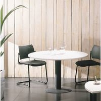 Table réunion ronde Lounge Ø 120 cm pied central Simmob - Image 10