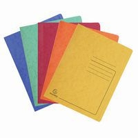 Chemises à lamelle carte lustrée - A4-Couleurs assorties - Image principale