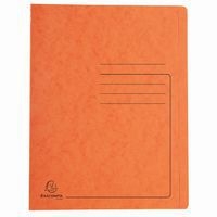 Lot de 25 Chemises à lamelle carte lustrée - A4-Orange - Image principale