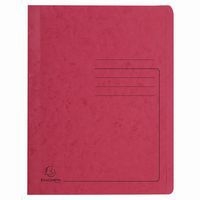 Lot de 25 Chemises à lamelle carte lustrée - A4-Rouge - Image principale