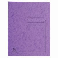 Lot de 25 Chemises à lamelle carte lustrée - A4-Violet - Image principale