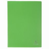 Lot de 8 Protège-doc en PP 5/10e OPAK poch. Cristal 200 vues -Vert - Image principale