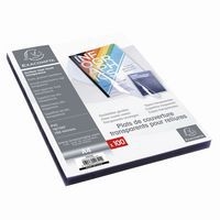 Boite de 100 plats pour relier PVC 15x100e - A4-Cristal - Image principale