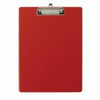 Lot de 10 Porte-bloc avec pochette - Format 23x32cm pour A4-Rouge - Image principale