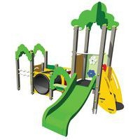 Structure labyrinthe et tour jardin des coccinelles alu - Image 2