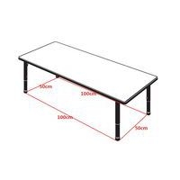 Table Clémence plateau rectangulaire - Manutan Expert - Image 3