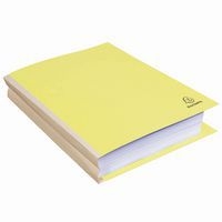 Lot de 25 Chemises dos toilé Forever® 320g/m2 - 24x32cm-Jaune - Image 3