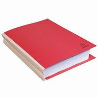 Lot de 25 Chemises dos toilé Forever® 320g/m2 - 24x32cm-Rouge - Image 2