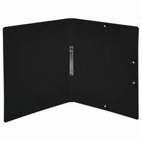 Lot de 10 Classeur 2 anneaux 15mm carte lustrée imprimée - A4-Noir - Image 2