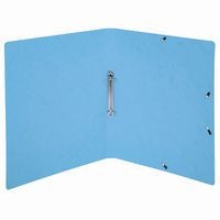 Lot de 10 Classeur 2 anneaux 15mm carte lustrée imprimée -A4-Turquoise - Image 2