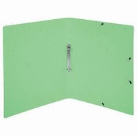 Lot de 10 Classeur 2 anneaux 15mm carte lustrée imprimée - A4-Tilleul - Image 2