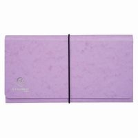 Pochette trieur carte multicolore 6 compartiments assorties - Image 4