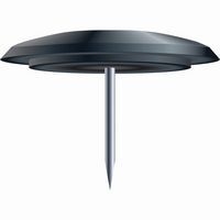 Boîte de 40 punaises - H de pointe 7mm -10mm de diam-Noir - Image 2