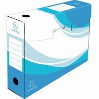 Set de 8 Lot 5 boites archive dos 80mm carton ondulé assorties - Image 4