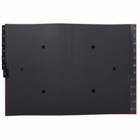 Lot de 8 Trieur rigide Economique Ordonator 24 compartim. Alp. Rouge - Image 3