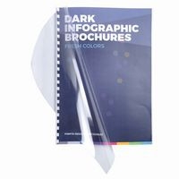 Boite de 100 plats pour relier PVC 30x100e - A4-Cristal - Image 3