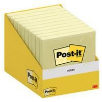 Bloc 100 feuilles 76x76 mm notes Post-it® jaune - Image 2
